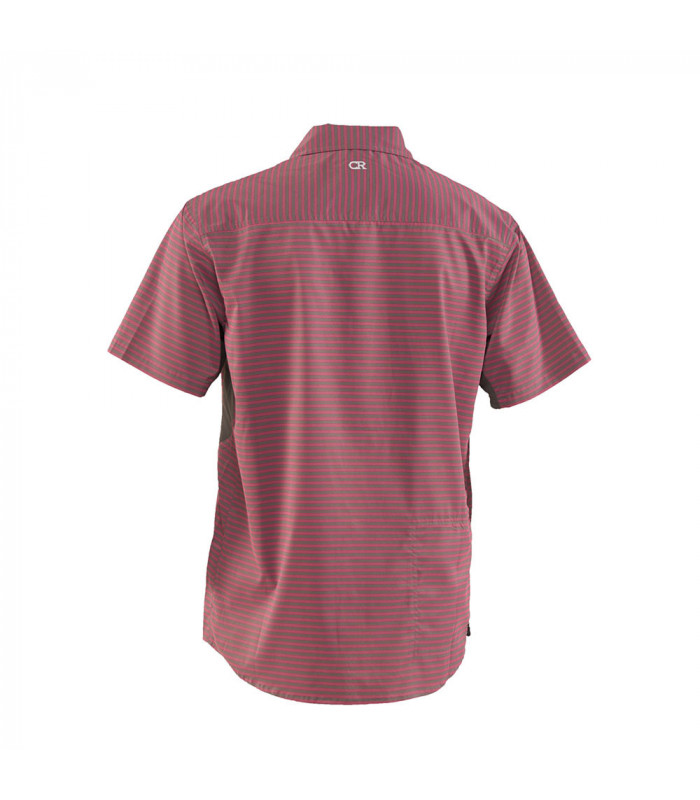 CLUB RIDE VIBE SHIRT MERLOT STRIPE | TopFun.com