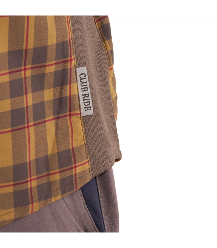 CLUB RIDE DETOUR SHIRT (KHAKI/CAYENNE) | TopFun.com