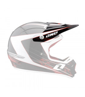 VISERA CASCO ONE INDUSTRIES KOMBAT (CHAOS-NEGRO/ROJO)