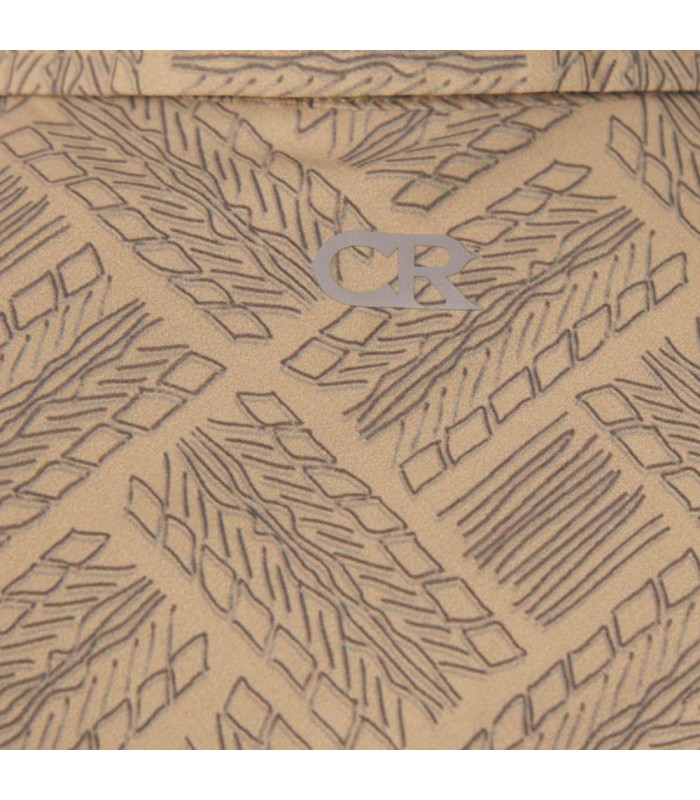 CAMISA CLUB RIDE DETOUR (KHAKI/TREAD PRINT)