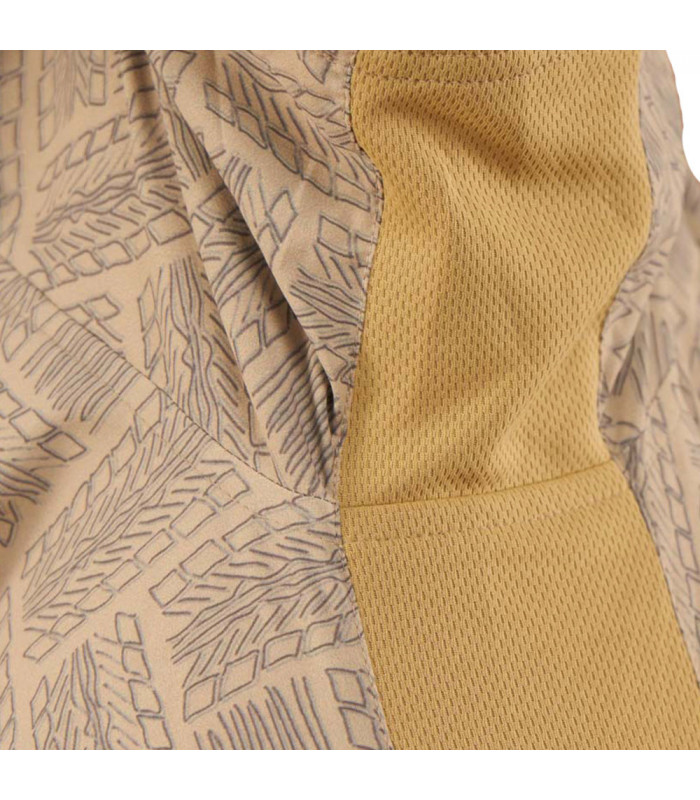 CAMISA CLUB RIDE DETOUR (KHAKI/TREAD PRINT)