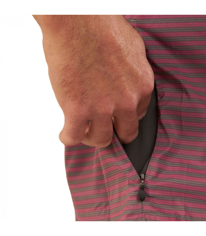 CAMISA CLUB RIDE VIBE MERLOT STRIPE | TopFun.com