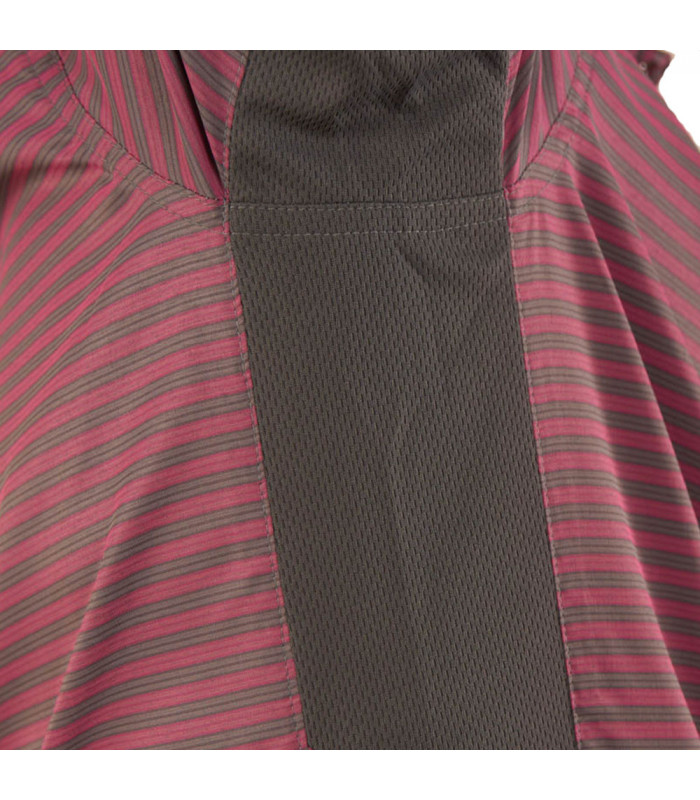 CLUB RIDE VIBE SHIRT MERLOT STRIPE | TopFun.com