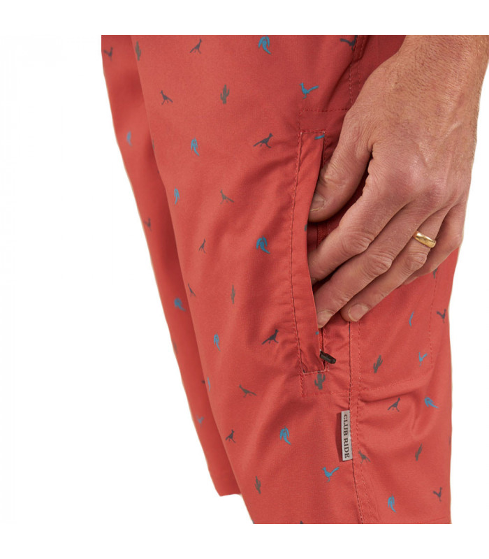 PANTALONES CORTOS CLUB RIDE MOUNTAIN SURF (OCHRE PRINT) | TopFun.com