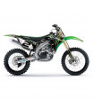 ONE INDUSTRIES 10 FACTORY GRAPHICS KIT + SEAT COVER KAWASAKI KX 250 F (2006-2008)