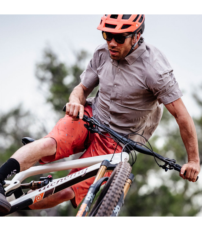 CLUB RIDE MOUNTAIN SURF SHORTS (OCHRE PRINT) | TopFun.com