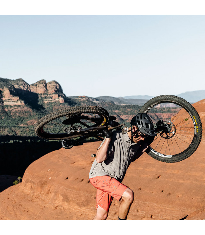 CLUB RIDE MOUNTAIN SURF SHORTS (OCHRE PRINT) | TopFun.com