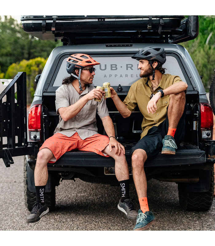 CLUB RIDE MOUNTAIN SURF SHORTS (OCHRE PRINT) | TopFun.com