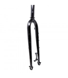 WOHO STEEL FLATED FORK (BLACK) | TopFun.com
