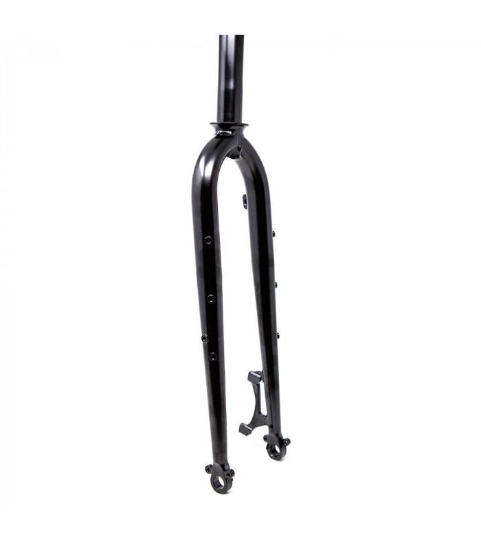 WOHO STEEL FLATED FORK (BLACK) | TopFun.com