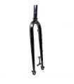 WOHO STEEL FLATED FORK (BLACK)