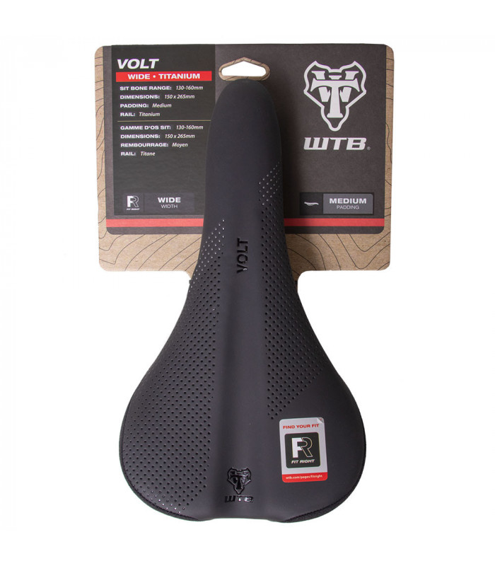 WTB VOLT TITANIUM WIDE SADDLE
