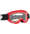 SPY BREAKAWAY RED GOGGLES (HD CLEAR LENS)