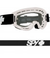 MÁSCARA SPY BREAKAWAY WHITE (LENTE TRANSPARENTE HD)