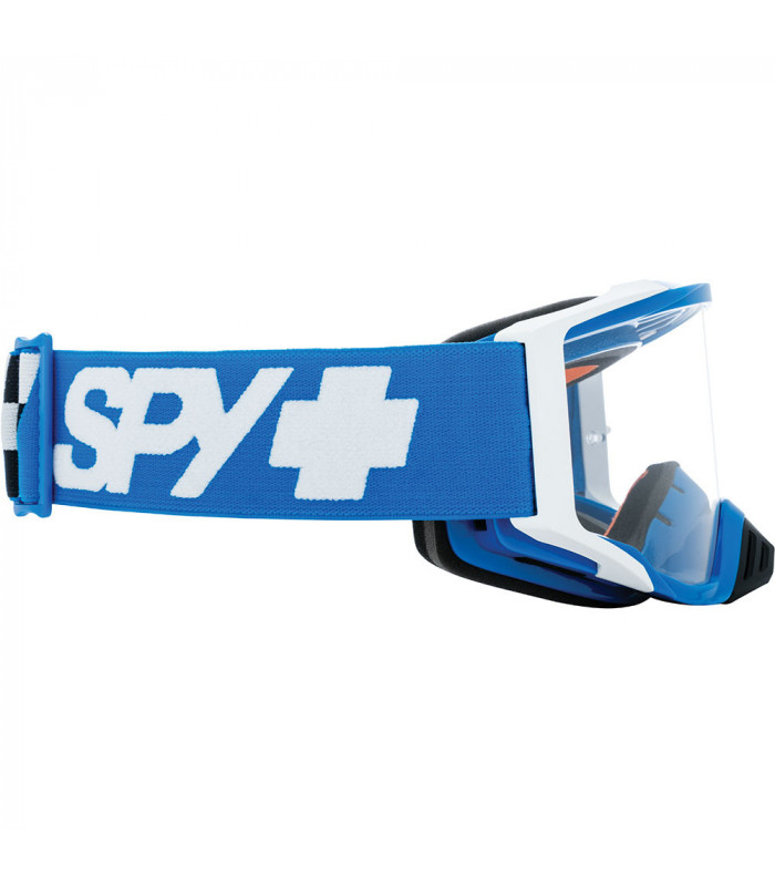 SPY FOUNDATION CHECKERS BLUE GOGGLES (HD CLEAR LENS)