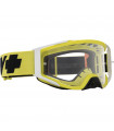 FOUNDATION CHECKERS HI-VIS GREEN GOGGLES (HD CLEAR LENS)