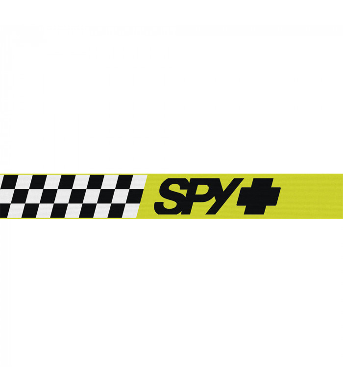 MÁSCARA SPY FOUNDATION CHECKERS HI-VIS GREEN (LENTE TRANSPARENTE HD)