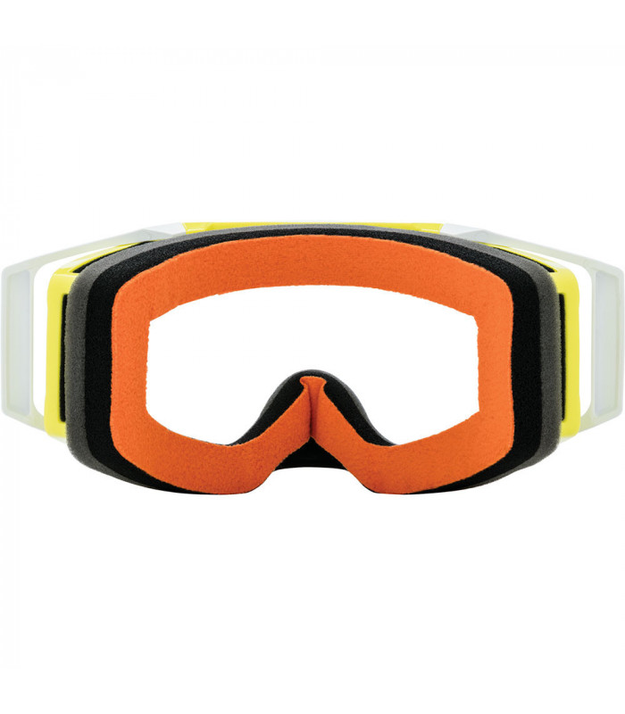 FOUNDATION CHECKERS HI-VIS GREEN GOGGLES (HD CLEAR LENS)
