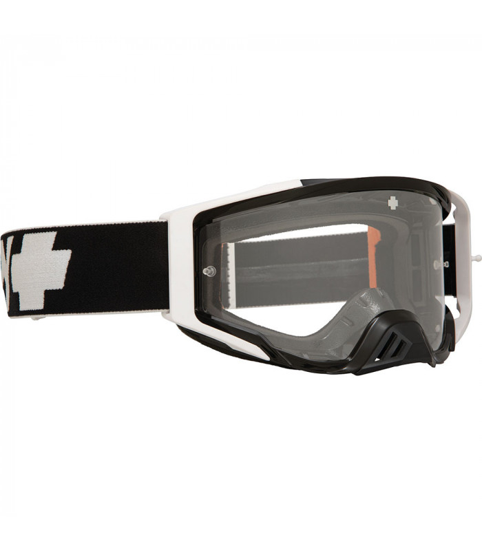 SPY FOUNDATION MATTE BLACK GOGGLES (HD CLEAR LENS) | TopFun.com