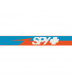 SPY FOUNDATION PLUS BOLT BLUE GOGGLES (HD SMOKE WITH SILVER SPECTRA MIRROR LENS)