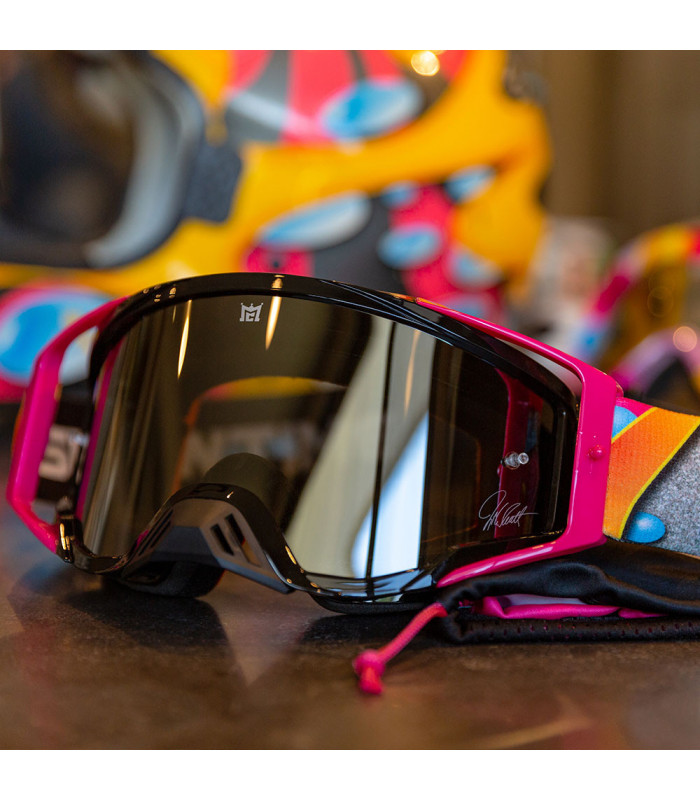 SPY FOUNDATION PLUS JEREMY MCGRATH GOGGLES (BRONZE HD WITH GOLD SPECTRA LENS) | TopFun.com
