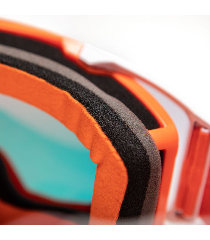 MÁSCARA SPY FOUNDATION PLUS CLASSIC ORANGE (LENTE HD AHUMADA CON ESPEJO ROJO SPECTRA)