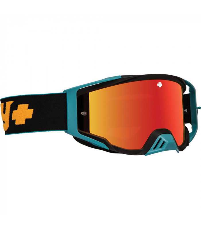 SPY FOUNDATION PLUS CAMO ORANGE GOGGLES (HD SMOKE WITH RED SPECTRA MIRROR LENS) | TopFun.com