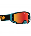 MÁSCARA SPY FOUNDATION PLUS CAMO ORANGE (LENTE HD AHUMADA CON ESPEJO ROJO SPECTRA)