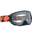 SPY WOOT MAZE ORANGE GOGGLES (HD CLEAR LENS)