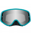 MÁSCARA SPY WOOT RACE CHECKERS TEAL LENTE HD AHUMADA CON ESPEJO PLATA SPECTRA | TopFun.com