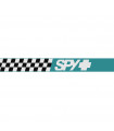 MÁSCARA SPY WOOT RACE CHECKERS TEAL LENTE HD AHUMADA CON ESPEJO PLATA SPECTRA | TopFun.com