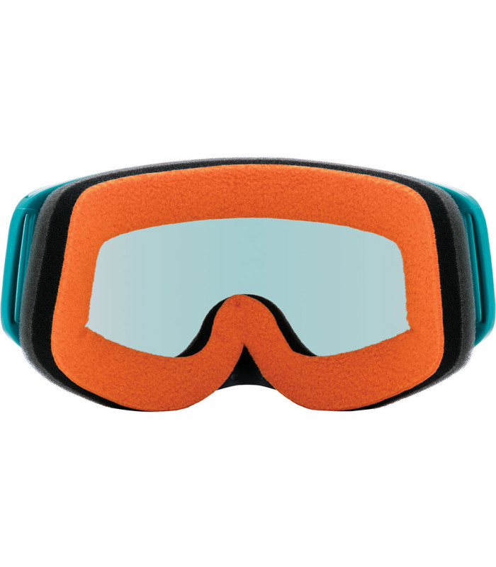 MÁSCARA SPY WOOT RACE CHECKERS TEAL LENTE HD AHUMADA CON ESPEJO PLATA SPECTRA | TopFun.com
