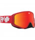 MÁSCARA SPY WOOT RACE CHECKERS RED LENTE HD AHUMADA CON ESPEJO ROJO SPECTRA | TopFun.com