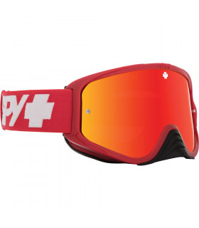 MÁSCARA SPY WOOT RACE CHECKERS RED LENTE HD AHUMADA CON ESPEJO ROJO SPECTRA | TopFun.com