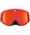 MÁSCARA SPY WOOT RACE CHECKERS RED LENTE HD AHUMADA CON ESPEJO ROJO SPECTRA | TopFun.com
