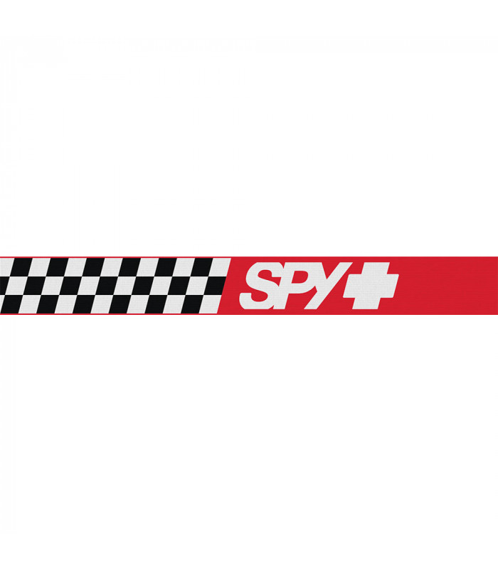 SPY WOOT RACE CHECKERS RED GOGGLES HD SMOKE WITH RED SPECTRA MIRROR LENS | TopFun.com
