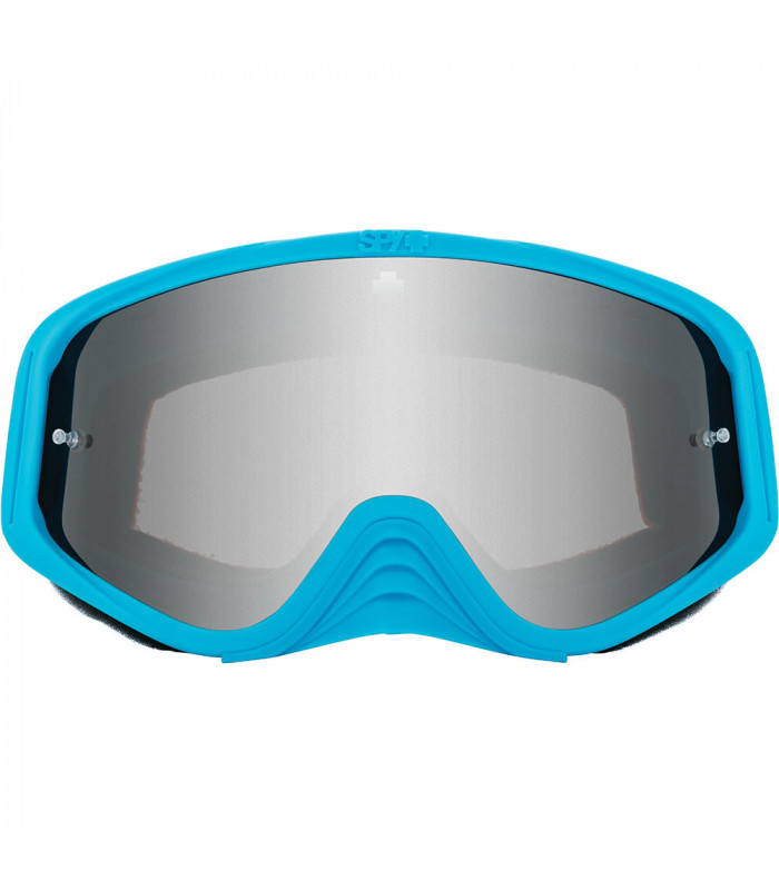 SPY WOOT RACE BOLT BLUE GOGGLES HD SMOKE WITH SILVER SPECTRA MIRROR LENS | TopFun.com
