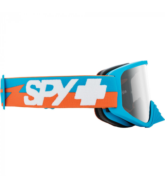 SPY WOOT RACE BOLT BLUE GOGGLES HD SMOKE WITH SILVER SPECTRA MIRROR LENS | TopFun.com