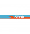 SPY WOOT RACE BOLT BLUE GOGGLES HD SMOKE WITH SILVER SPECTRA MIRROR LENS | TopFun.com