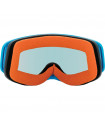 SPY WOOT RACE BOLT BLUE GOGGLES HD SMOKE WITH SILVER SPECTRA MIRROR LENS | TopFun.com
