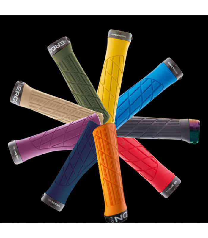 ERGON GE1 EVO SLIM GRIPS (RISKY RED) | TopFun.com