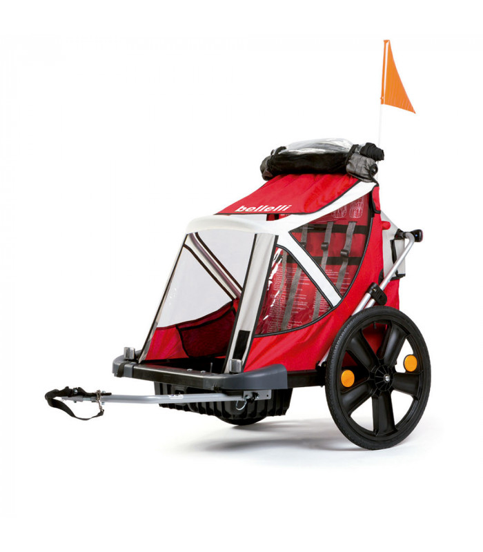 CARRITO BELLELLI B-TRAVEL (ROJO/GRIS/BLANCO) | TopFun.com
