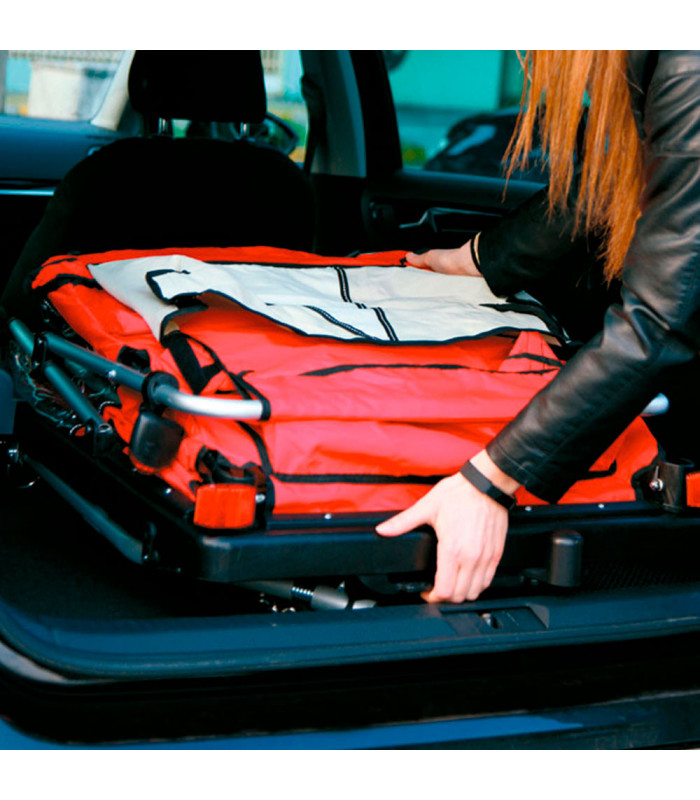 CARRITO BELLELLI B-TRAVEL (ROJO/GRIS/BLANCO) | TopFun.com