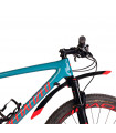 GUARDABARROS DELANTERO BELLELLI ZIP (NEGRO/ROJO)
