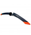 GUARDABARROS DELANTERO BELLELLI ZIP (NEGRO/ROJO)