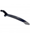BELLELLI ZIP REAR FENDER (BLACK/GREY)