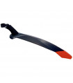 GUARDABARROS TRASERO BELLELLI ZIP (NEGRO/ROJO)