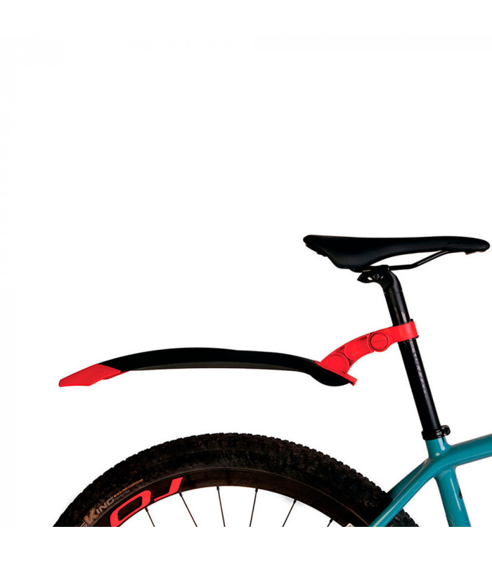 BELLELLI ZIP REAR FENDER (BLACK/RED) | TopFun.com