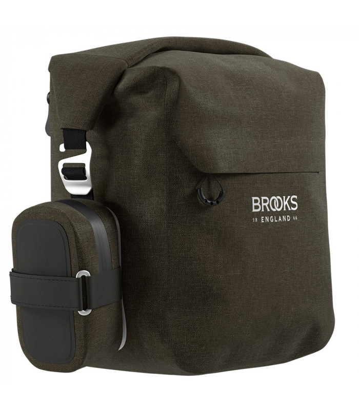 BROOKS SCAPE SMALL PANNIER (MUD GREEN)