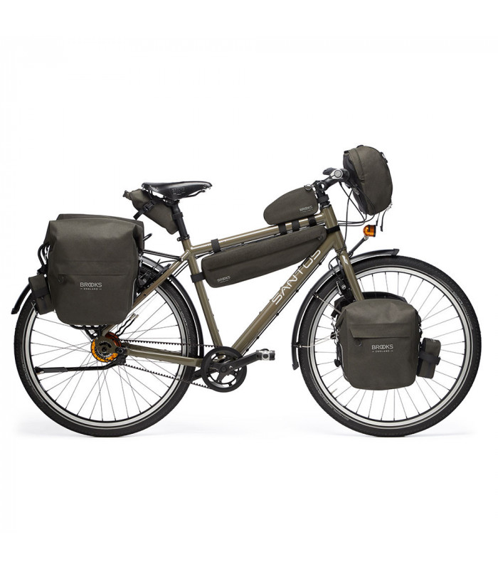 BROOKS SCAPE FRAME BAG (MUD GREEN)